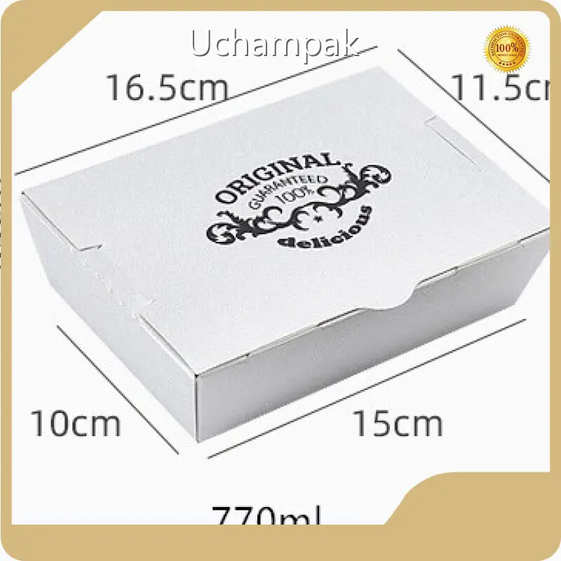 Uchampak Biodegradable Takeaway Boxes Series 1
