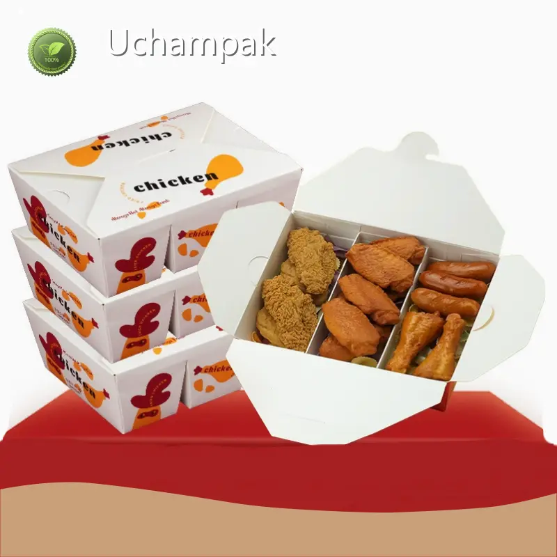 For Coffee Shops Kraft Sandwich Box by Uchampak 1