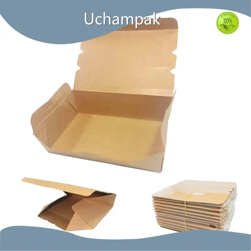 Paper Kraft Lunch Box - for Catering Packaging - Uchampak 1