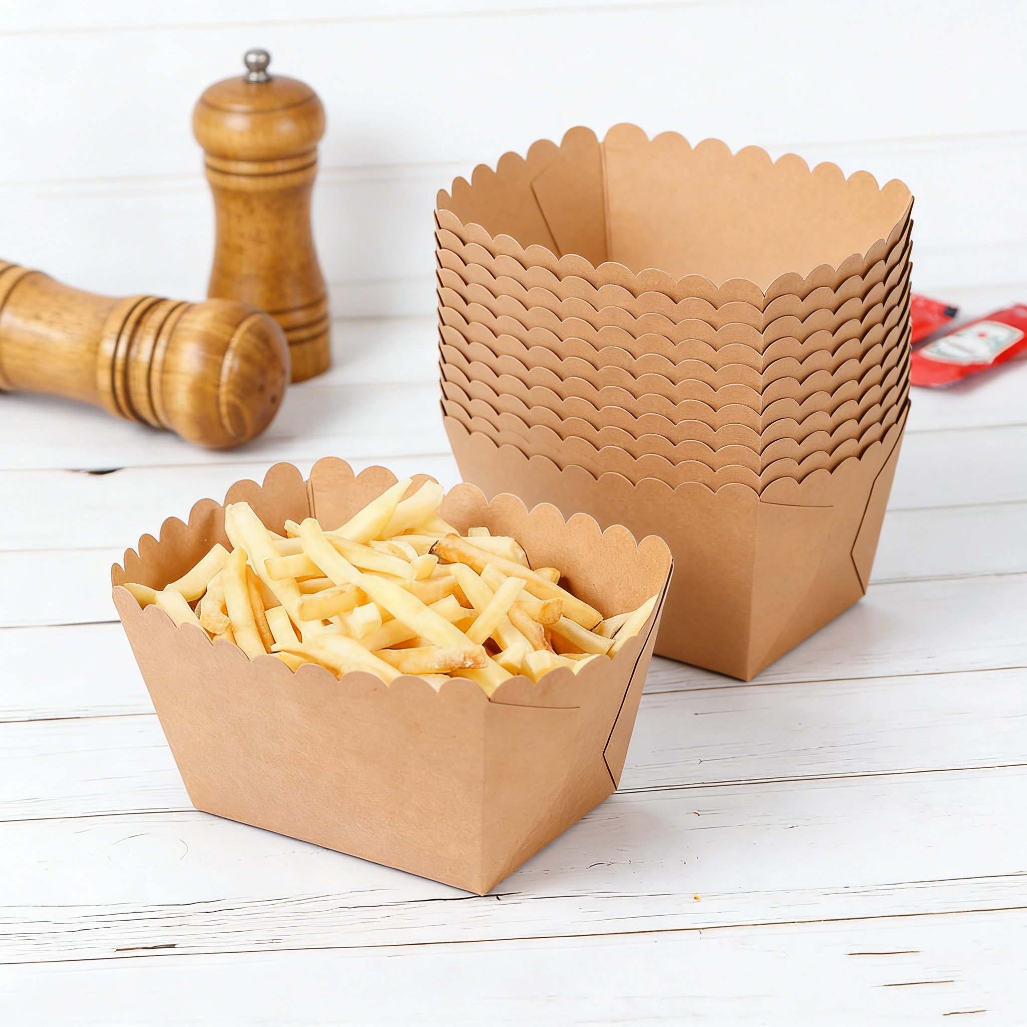 Baki Kadaharan Kertas Adat Uchampak – Bungkus Kadaharan Sekali Pakai Desain Khusus 1