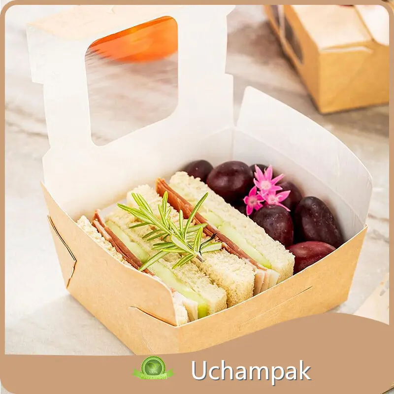 Meal & Bento Boxes Paper Bento Box for Fine Dining Supply 1