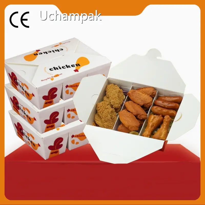 Cardboard Lunch Boxes Wholesale Meal & Bento Boxes Wholesale - Uchampak 1