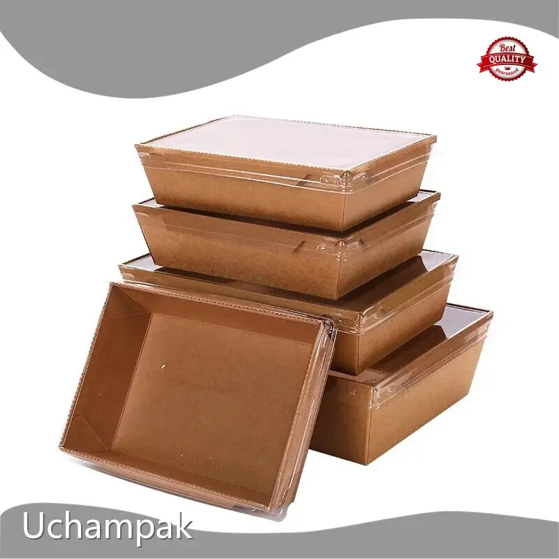 Bakery & Sushi Boxes Kraft Bento Box for Frozen Food Packaging Factory Direct Supply 1