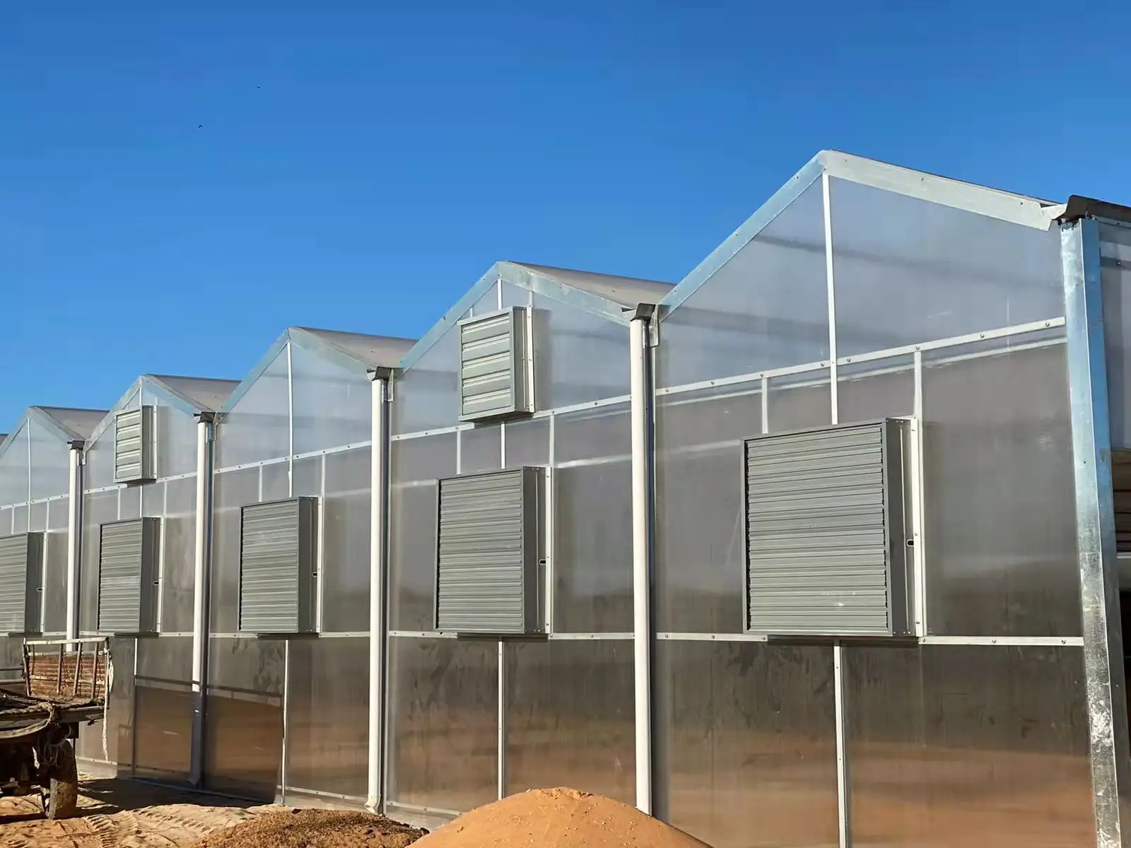 Double Wall Polycarbonate Greenhouse Cash - - Jianda Greenhouse 2