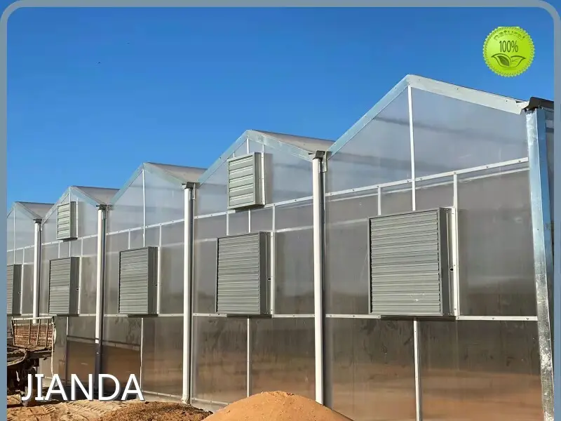 Twin Wall Greenhouse ISO/CE by Jianda Greenhouse 1