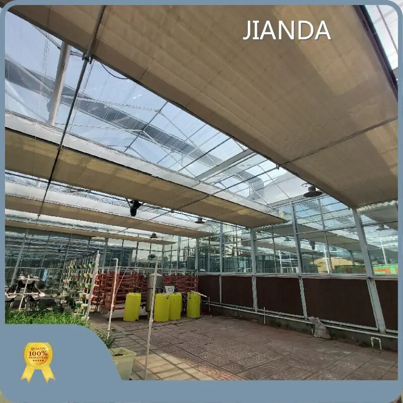 Commercial Polycarbonate Greenhouse Cash - - Jianda Greenhouse 1