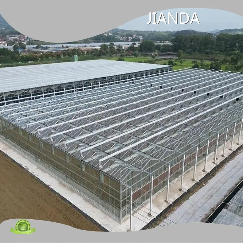Glass Greenhouse ISO/CE by Jianda Greenhouse 1