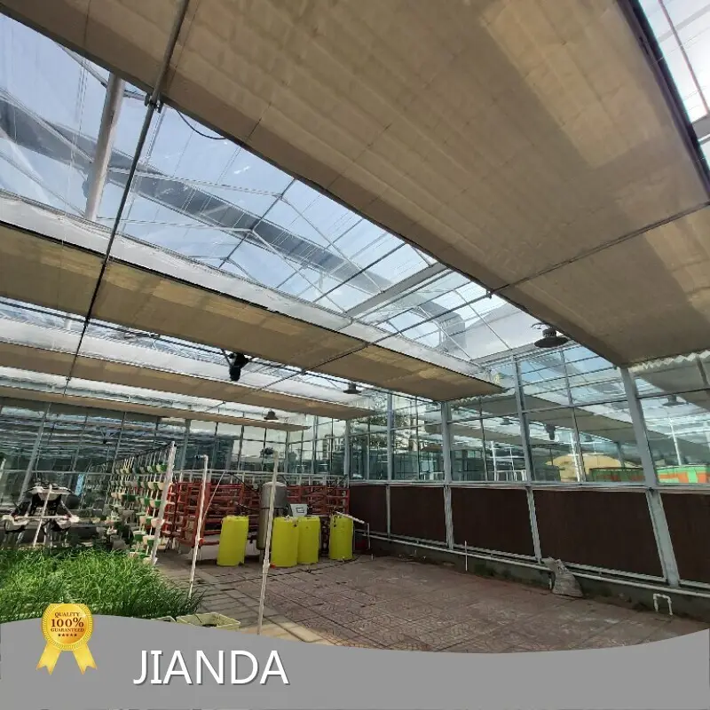 Greenhouse Double Wall Polycarbonate 1500 Square Meter - - Jianda Greenhouse 1