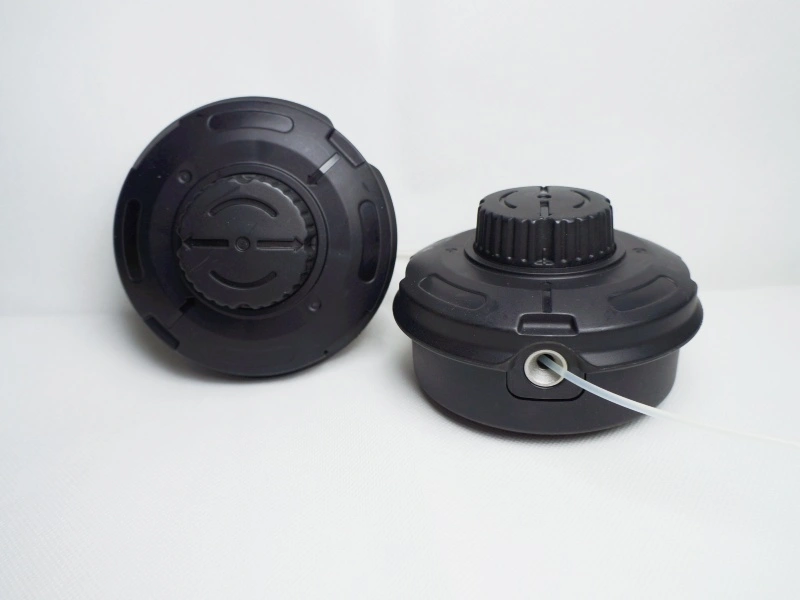 Universal 2 Line Strimmer Bump Feed Line Spool Brush Cutter Grass Replacement Trimmer Head Hardened Plastic Grass Trimmer Head 1