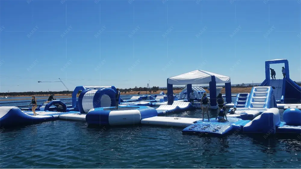 Fashion Huge Inflatable Water Park Quality Assurance 3