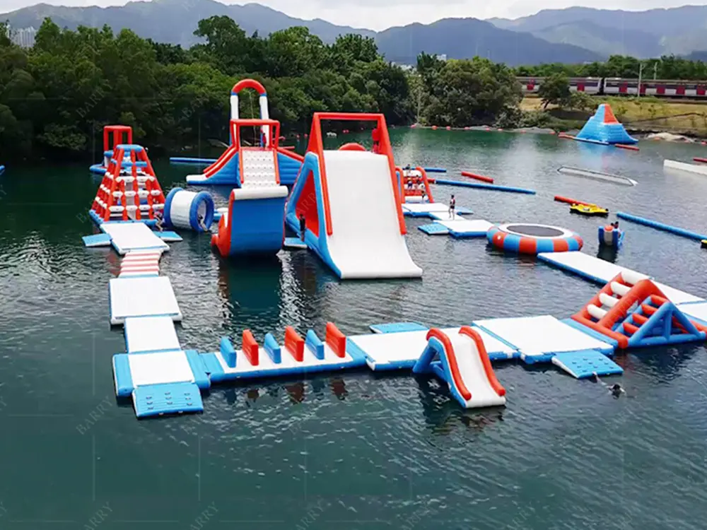 How to Set Up Your Inflatable Water Park on Water: A Step-by-Step Guide 1