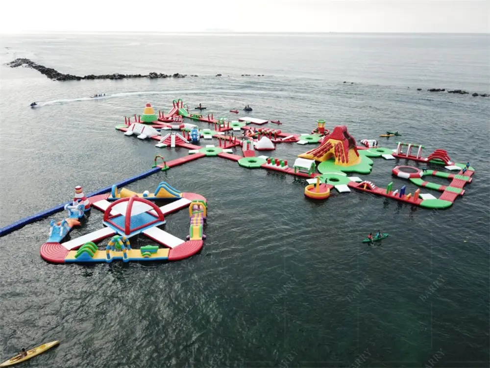 Discovering the Excitement of Inflatable Water Parks 1