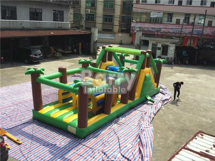 Transform Your Yard into an Exciting Inflatable Obstacle Course Experience 1