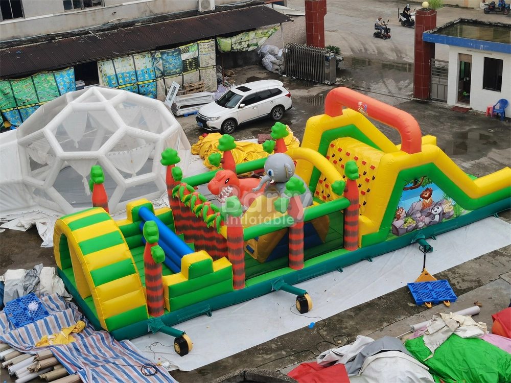 Inflatable Obstacle Course Run - - Barry Inflatable 2