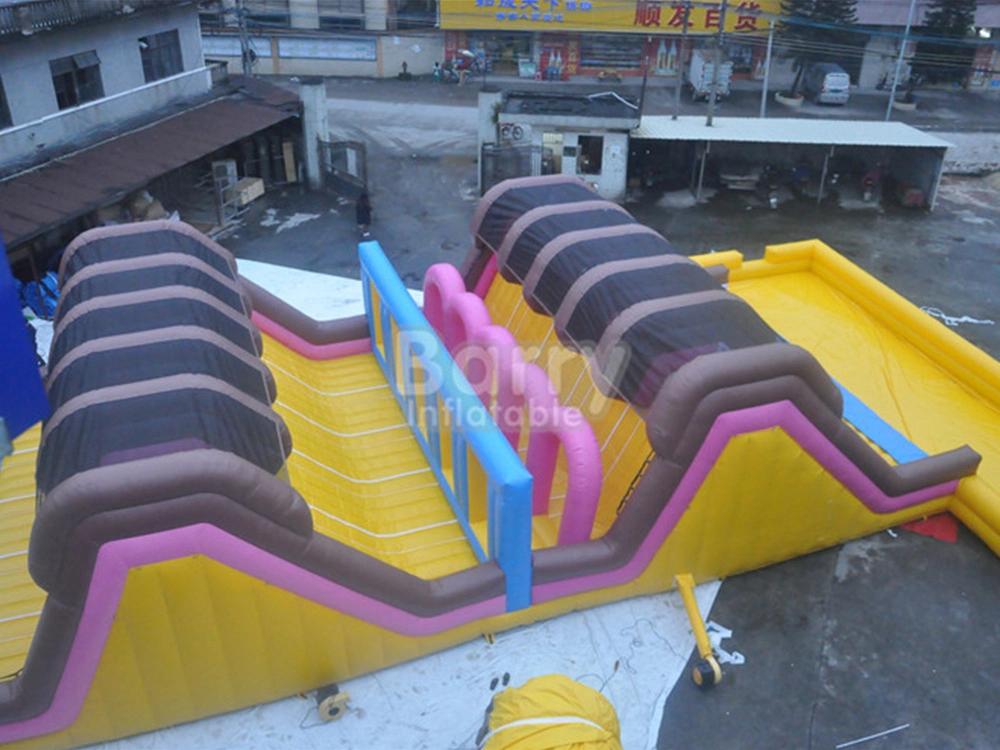 Insane 5k Run Sport Game Biggest Inflatable Obstacle Course - Barry Inflatable 1