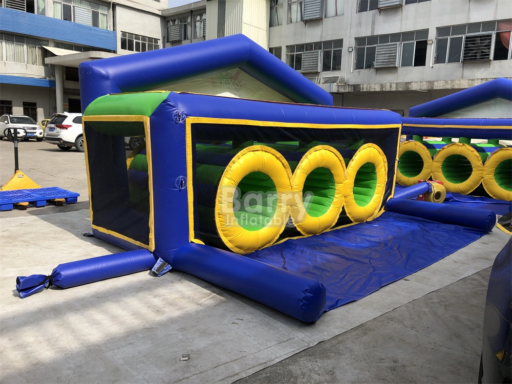 Carrera de obstáculos inflable de agua al aire libre con entrega mundial - Barry inflable 1