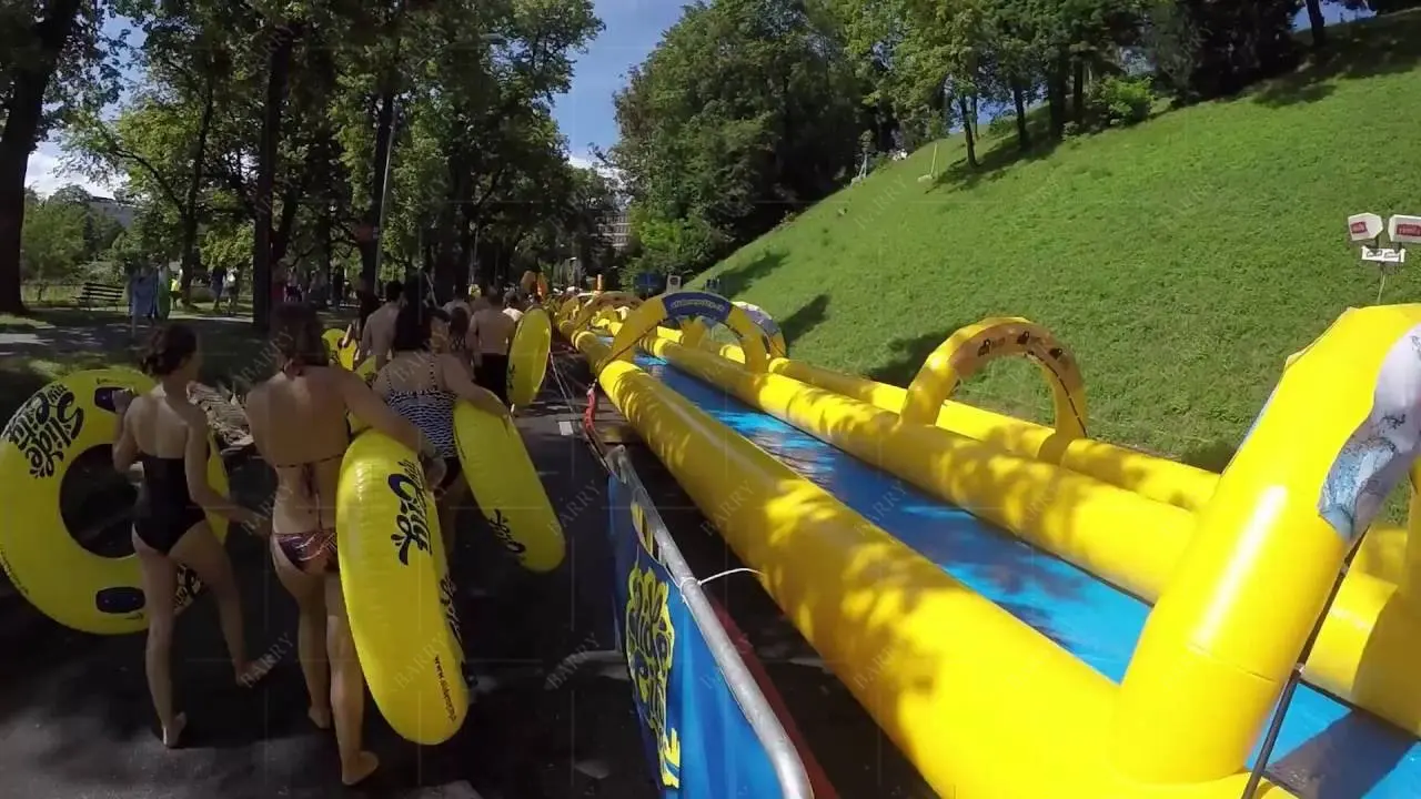 Inflatable Slip N Slide - - Barry Inflatable 4