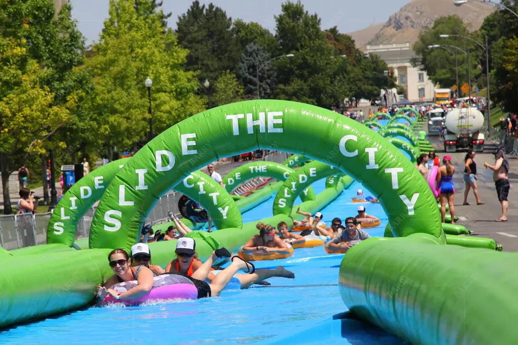 Barry Inflatable Slip N Slide Bounce House Slip N Slide Bounce Houseseries 4