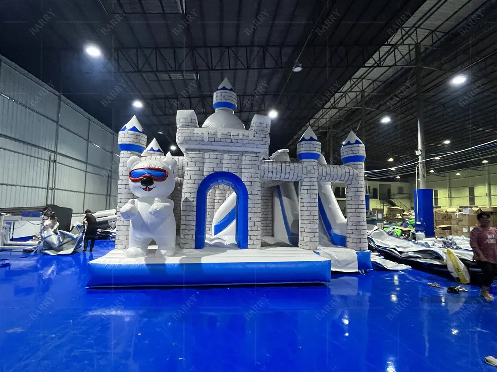 The Thrill and the Challenge of Big Inflatable Slide Daycare 1