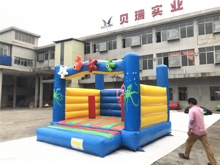 Sea World Theme Frame Jumpers Inflatable Bouncer For Kids 1