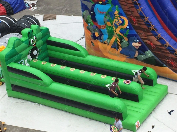 Children And Adults Inflatable Bungee Run Challenge With IPS System 1