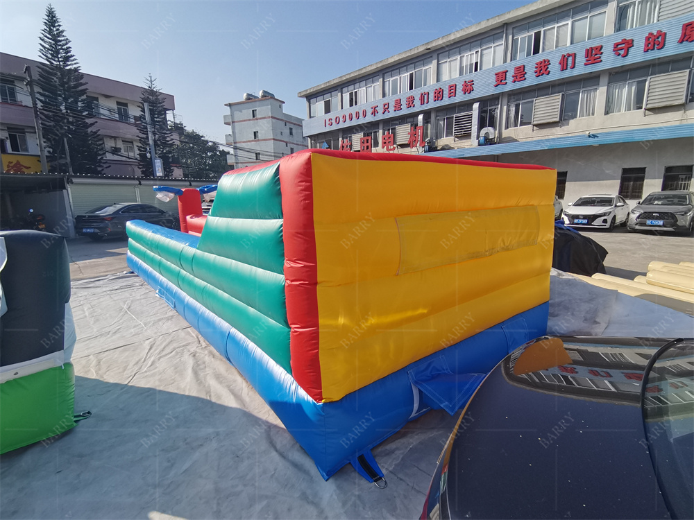  Long Double Lane Inflatable Bungee Run Competition Sport Games Interact Games Inflatable