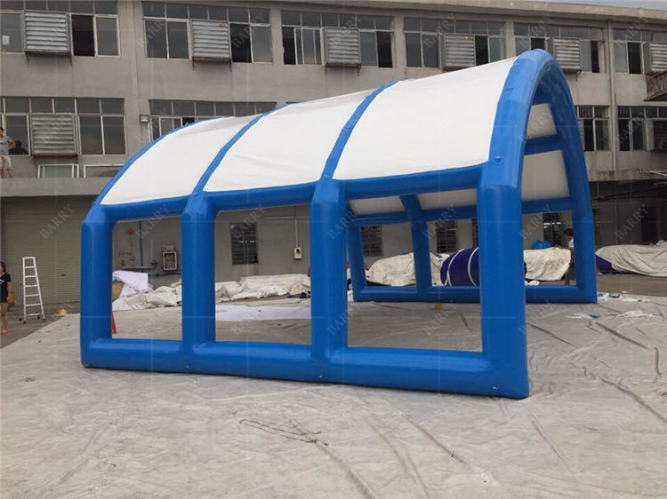 Carpa inflable de gran faceta para acampar para eventos al aire libre