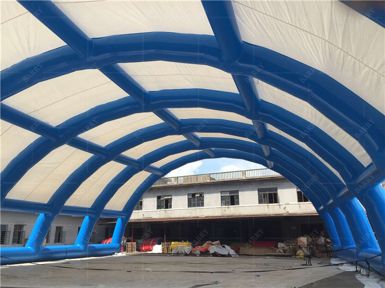 refugio hermético inflable de la tienda