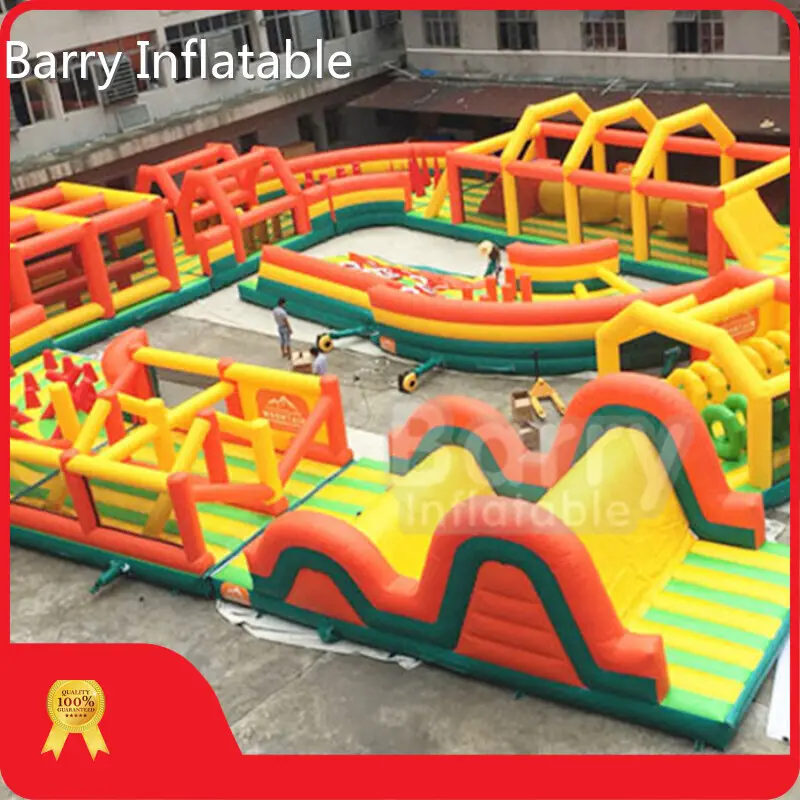 Factory Direct Inflatable Obstacle Course Swimming Pool Inflatable Obstacle Course Swimming Pool Company 1