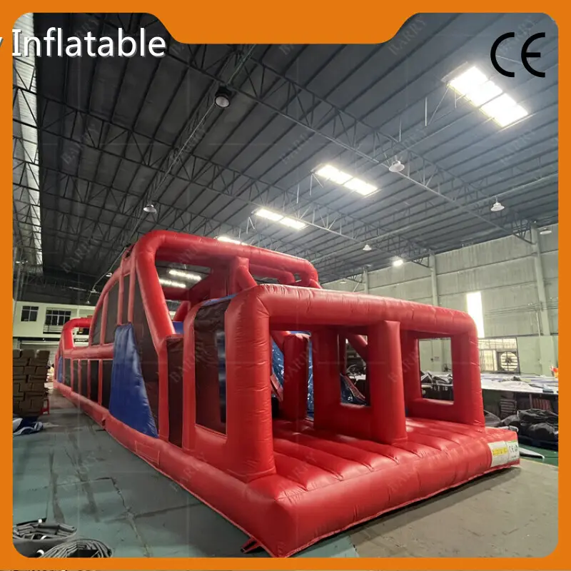 Inflatable Obstacle Course with Water - - Barry Inflatable 1