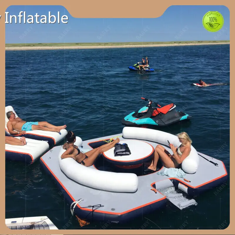 Factory Price4 Person Inflatable Floating Island 1