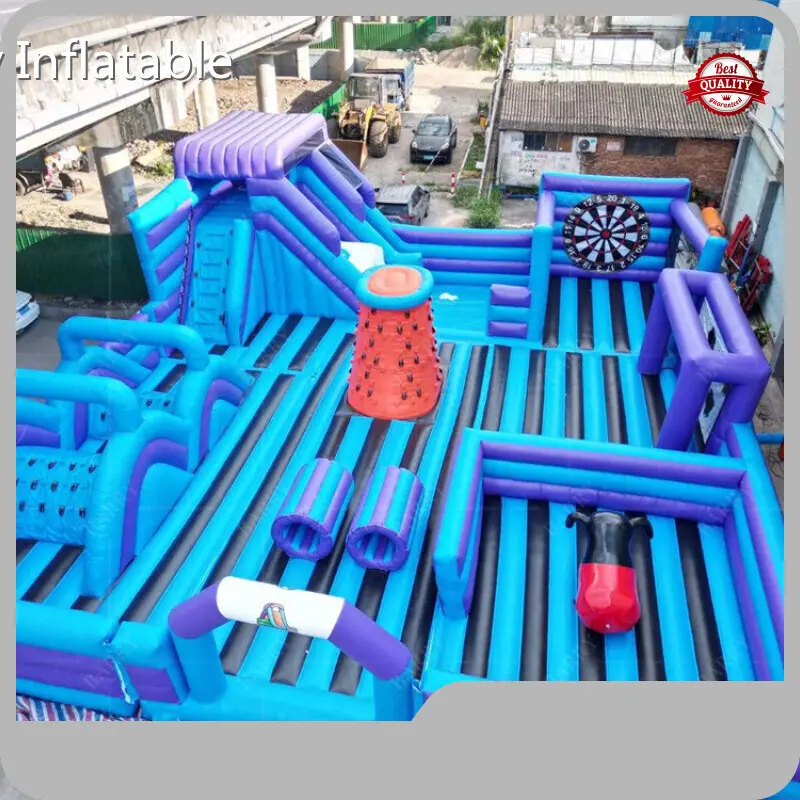 Bounce House Inflatable Theme Park - - Barry Inflatable 1