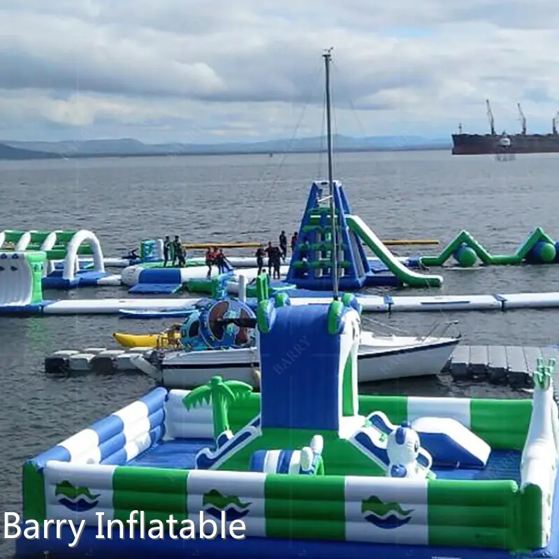Barry Inflatable Inflatable Water Park Backyard Made in China 1