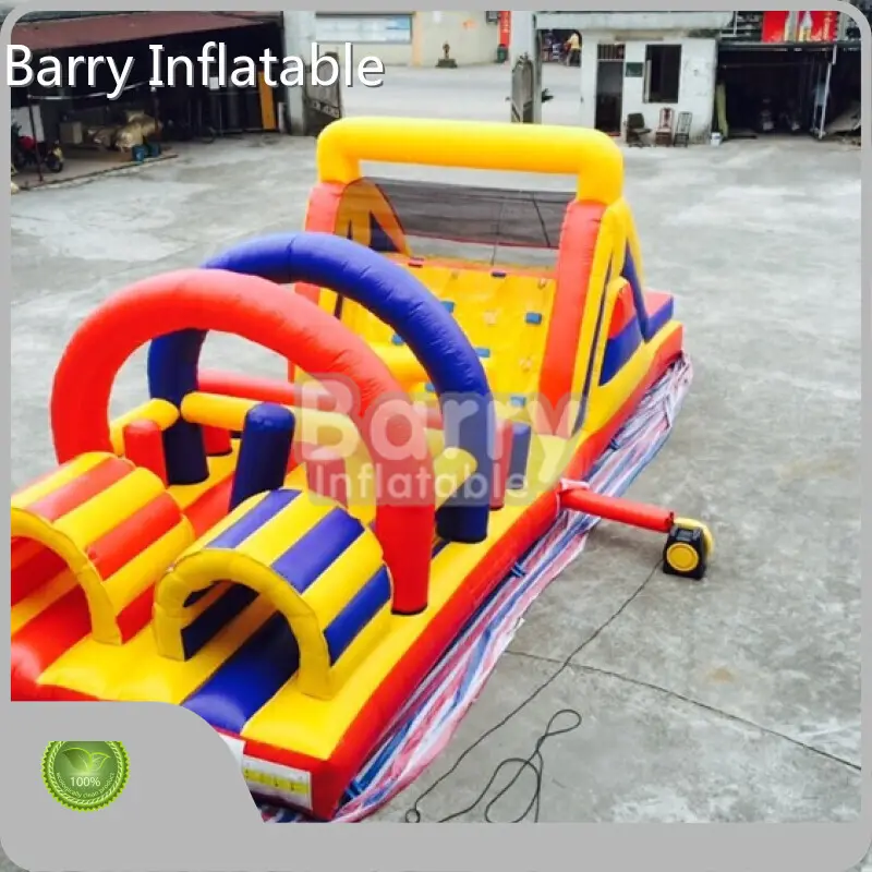 Inflatable Obstacle Course with Water - - Barry Inflatable-1 1