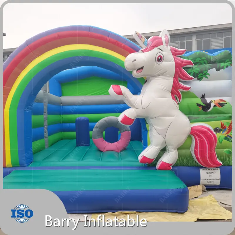 Princess Castle Inflatable Bouncer Factory 1