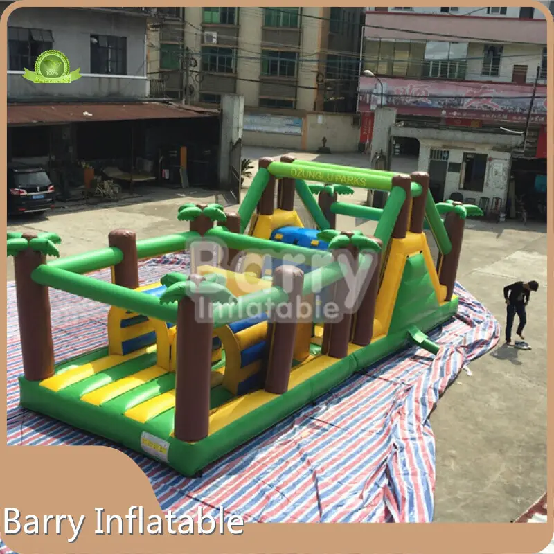 Inflatable Obstacle Course in Water - - Barry Inflatable 1