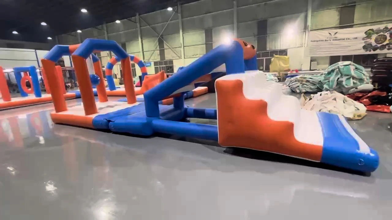 Outdoor Inflatable Water Park for Family Fun and Recreation 1