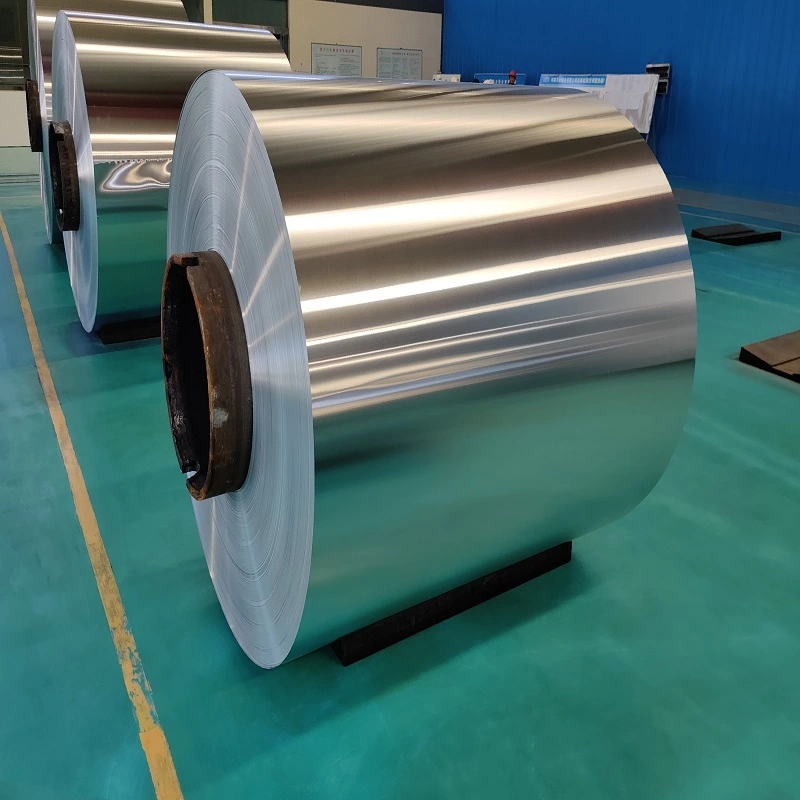 Bobina de aluminio, cortada después del laminado & Procesamiento de doblado en fundición & Laminador 1