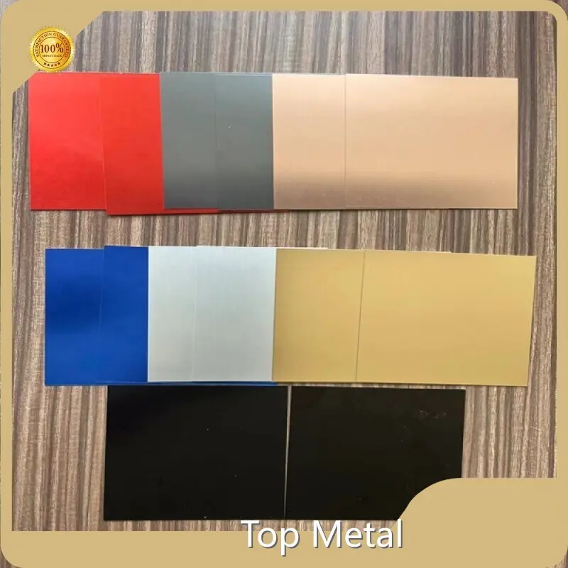 Anodized Aluminium Plate by Top Metal 1