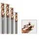 Carbide End Mill Bits D8*D8*60L*4F HRC56Precision Cutting 4