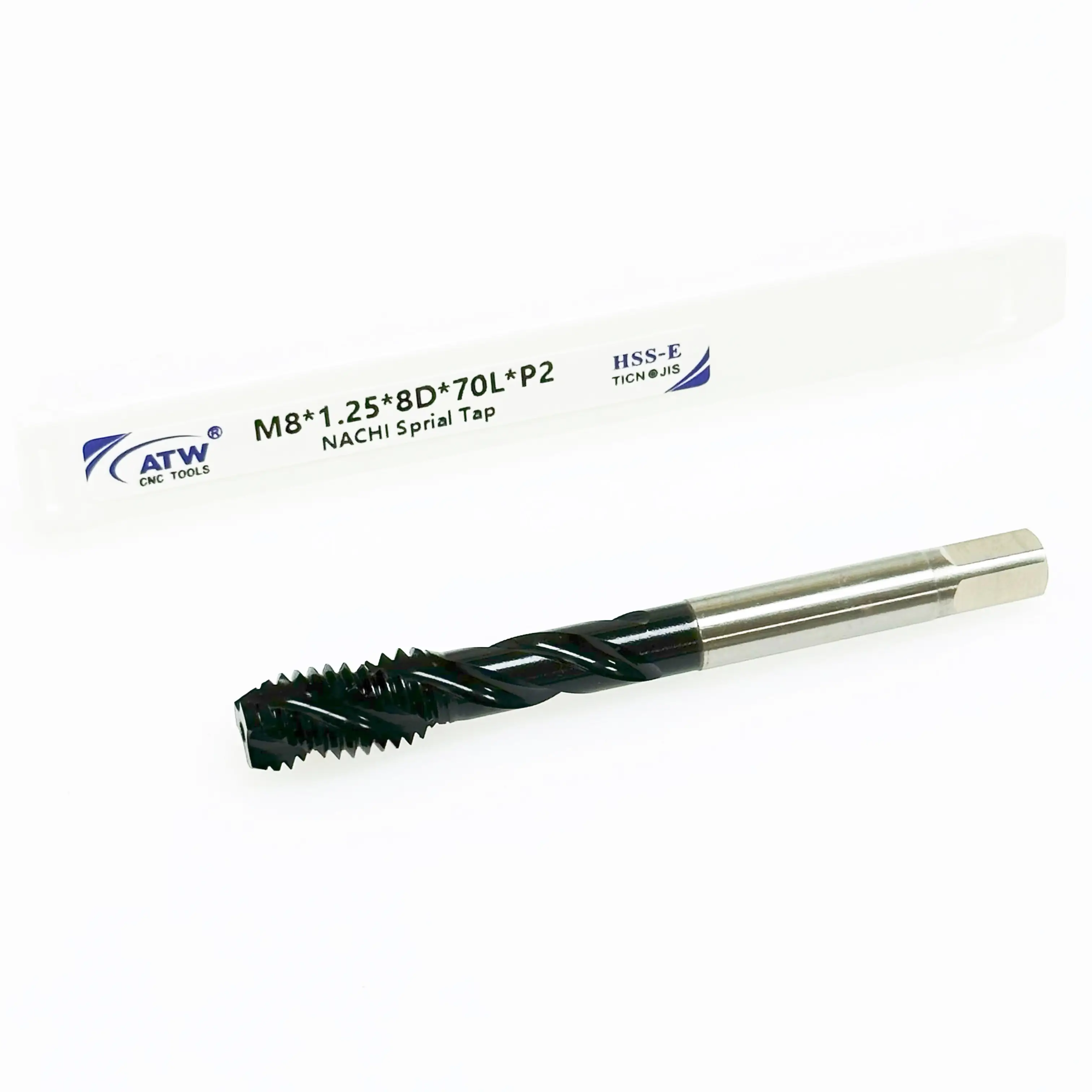 Right Hand 3 Flute Spiral Point Tap Set M3 M4 M5 M6 M8 for Drilling Threading Die Tool 1
