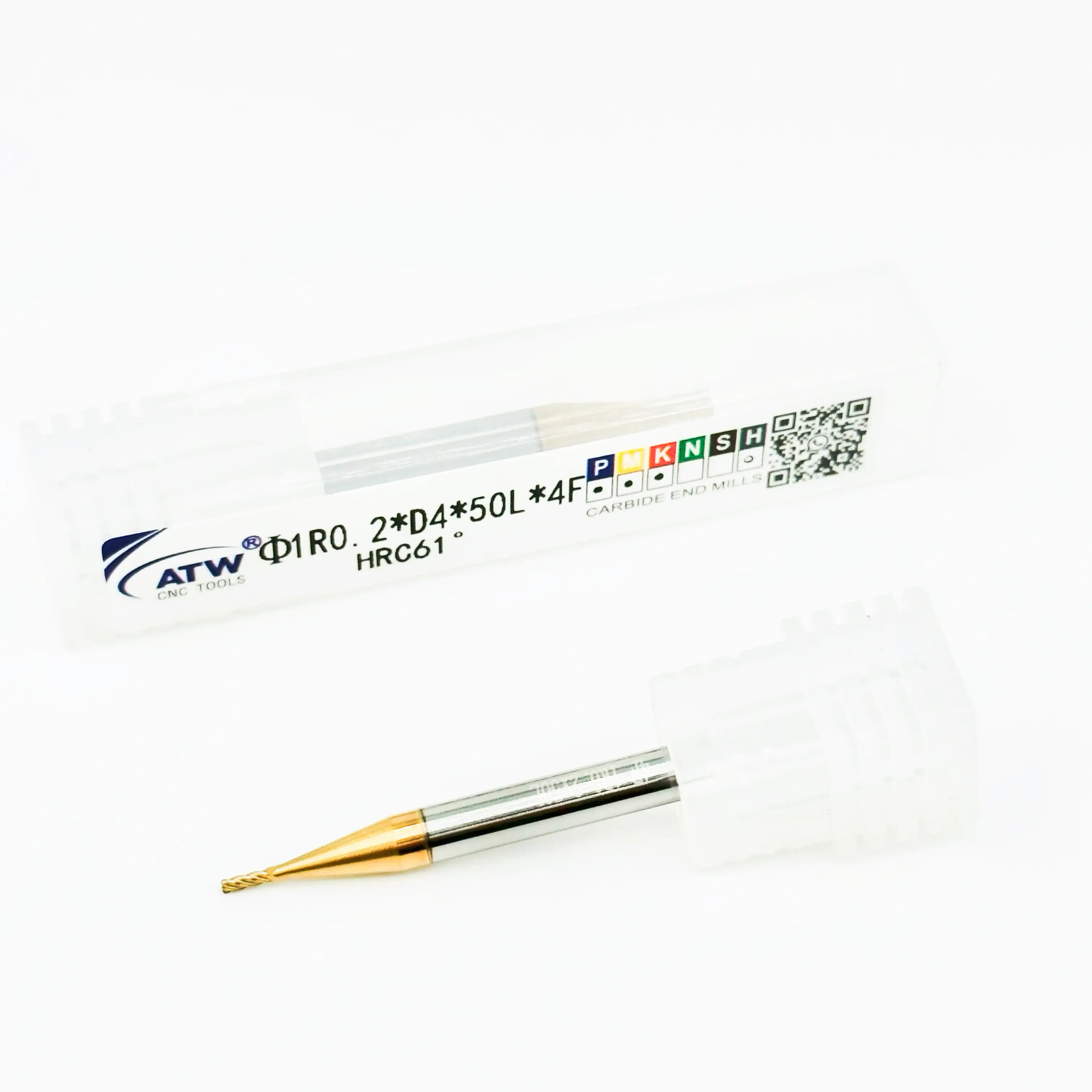 Precision TiN Coated 4-Flute Corner Radius Cutter - 35° Helix Angle, Extended Shank for 3D Profiling & Aerospace Alloys 1