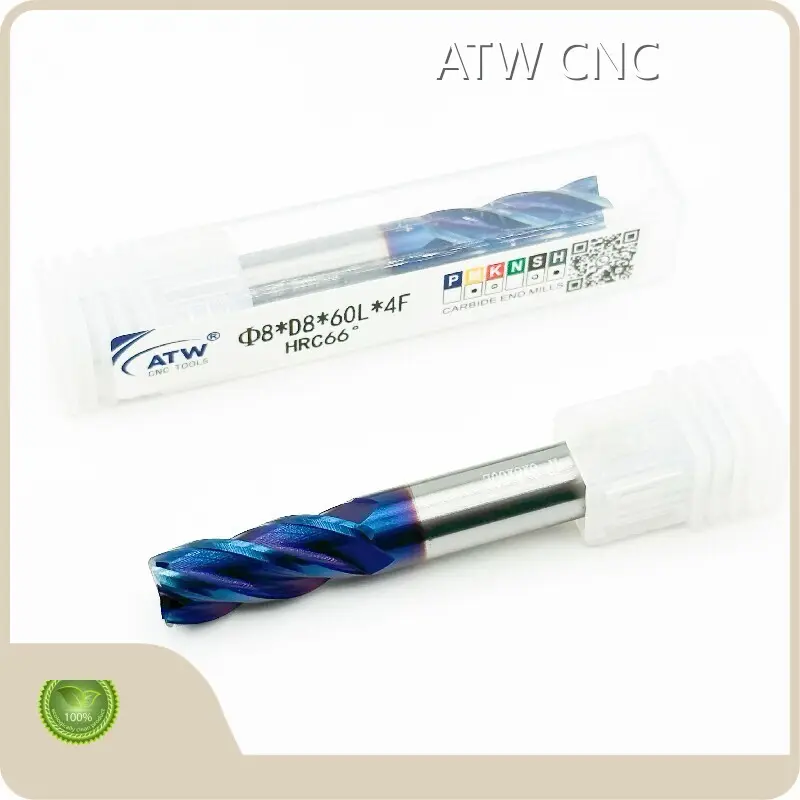 Cnc Milling Cutter SOLID TUNGSTEN CARBIDE D8*D8*60L*4FDistributor 1