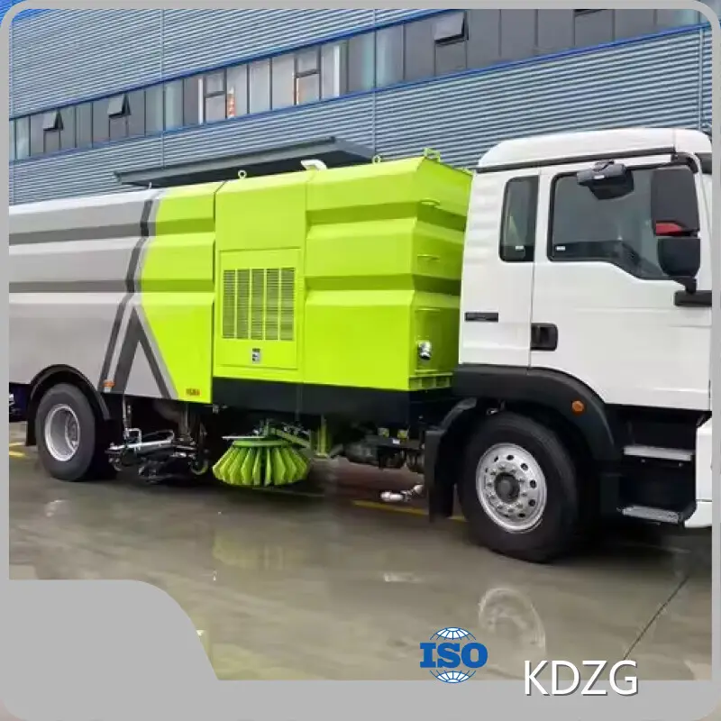 KDZG Trailer Truck Specialized Truck HowoSuppliers 1