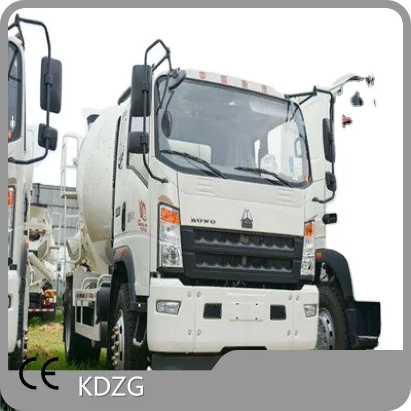 KDZG Trailer Truck Concrete Mixer Truck Manufacturer ZF8098Manufacturers 1