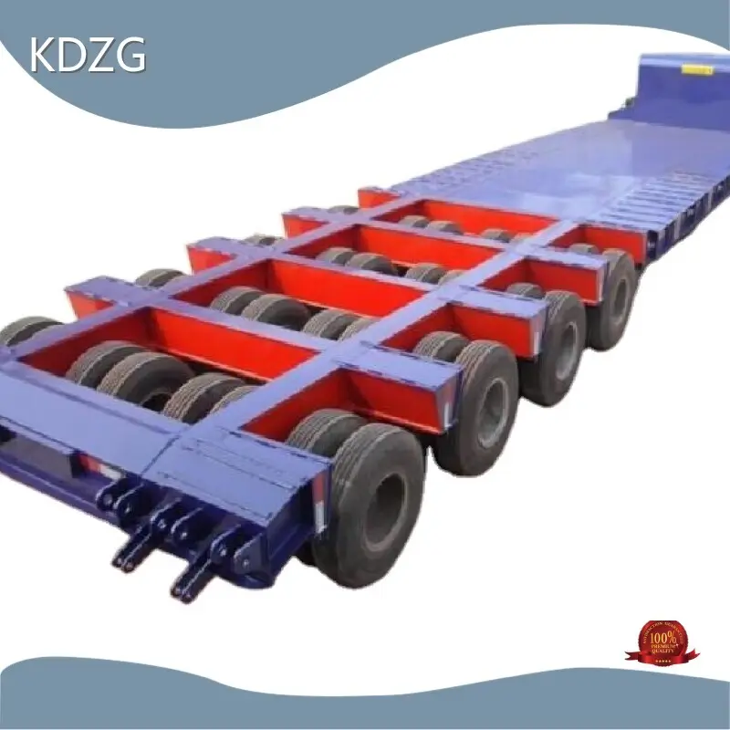 TopSemi-trailer Low Bed Trailer Semi Trailer 1