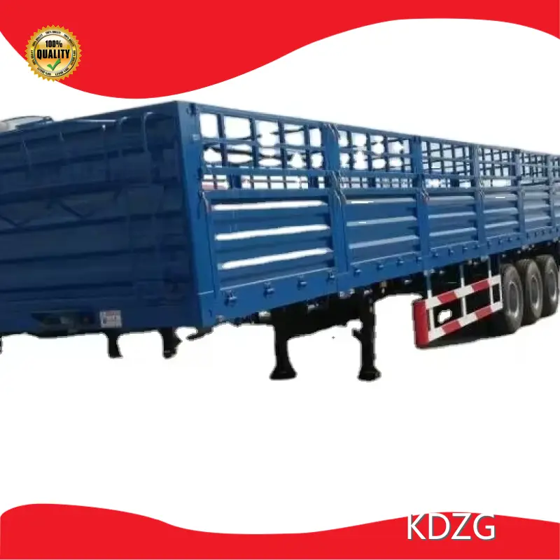 KDZG Trailer Truck Van Air Ride Trailer Custom's RequirementManufacturers 1