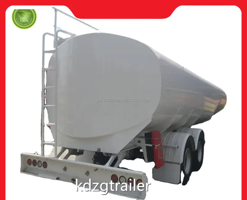 1000 Litre Fuel Trailer 40L by KDZG Trailer Truck 1
