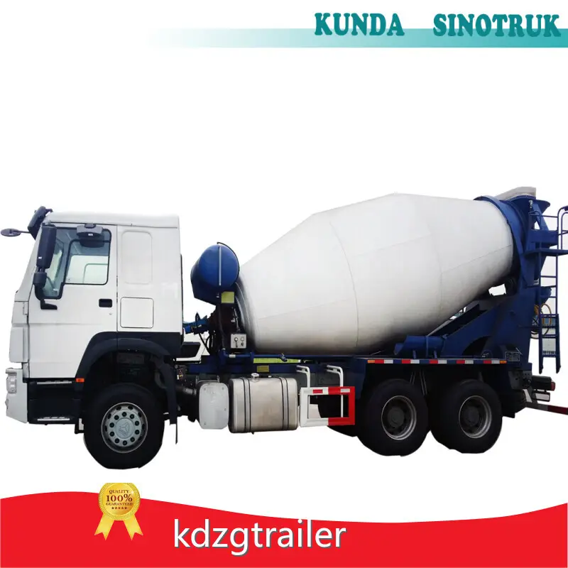 KDZG Trailer Truck Concrete Cement Truck Euro 2 Concrete Cement TruckFactory 1