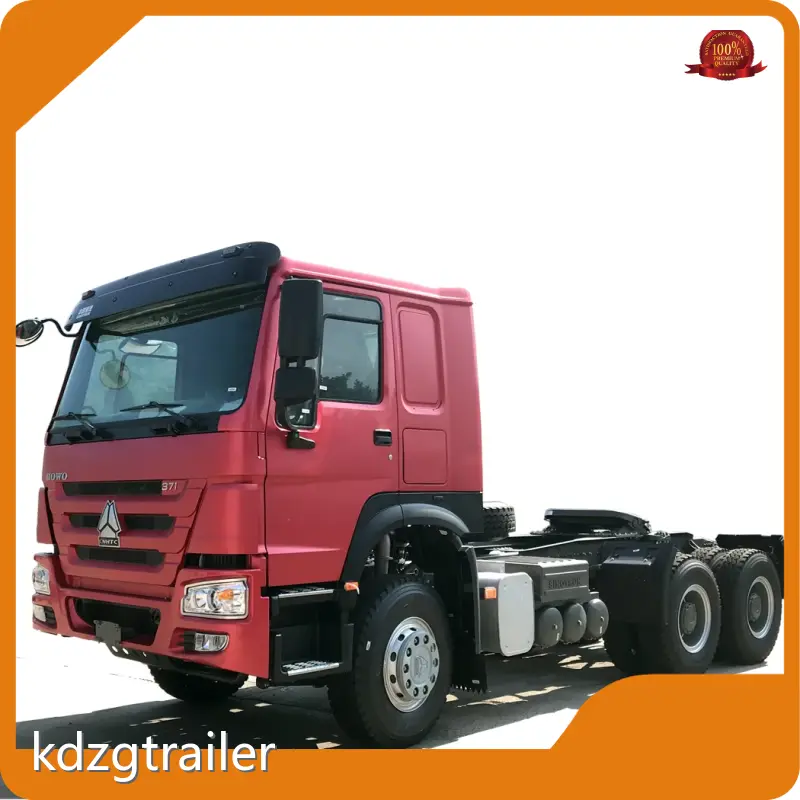 Tractor Trailer Trucks for Sale Double Row - - KDZG Trailer Truck 1